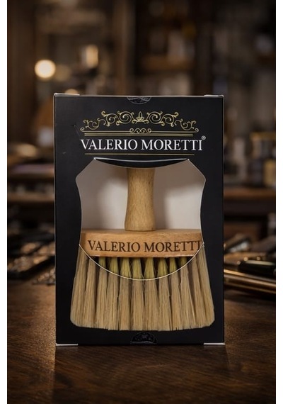 Valerio Moretti Premium Berber Ense Fırçası Profesyonel Boyun Ve Saç Temizleme Fırçası Saç Fırçası