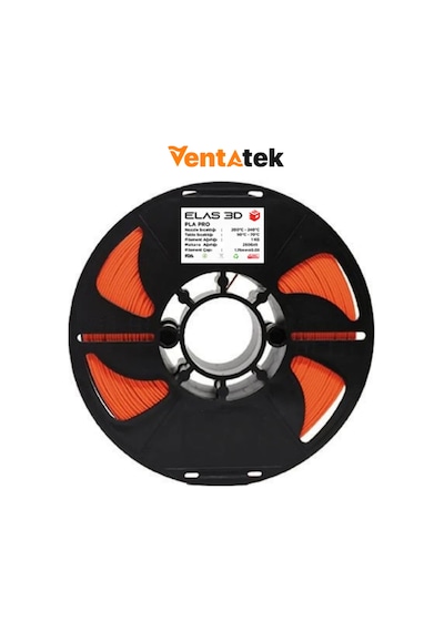 Elas 3d Turuncu Pla Pro Filament - 1.75mm - 1 Kg