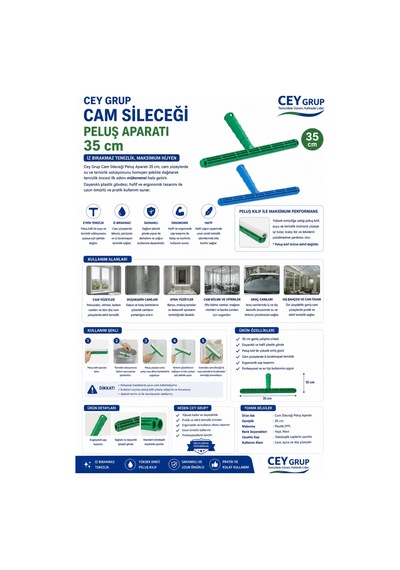 Cam Peluşu Aparatı 35 Cm - 505871002
