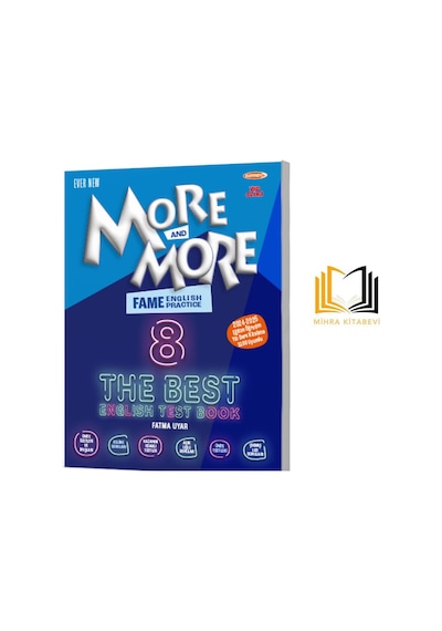 Paraf Yayınları 8.sınıf Kurmay Yayınları More And More 8 Fame The Best English Test Book 2025