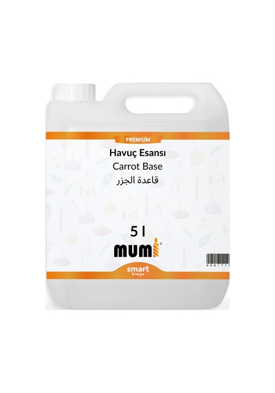 Premium Havuç Mum Esansı 50218 5 Litre Şeffaf
