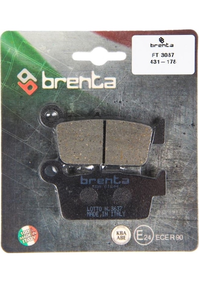 Yamaha Yz 125 1998-2002 Brenta Arka Fren Balata Ob