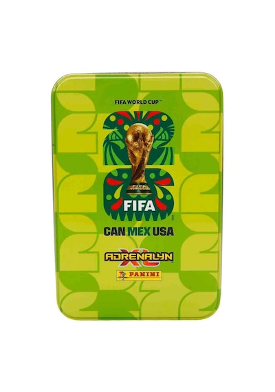 Panini Fıfa World Cup 2026 Adrenalyn Xl Trading Card Metal Kutu Yeşil Özel Koleksiyon Seti
