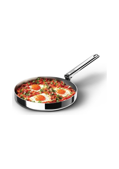 Joseph Joseph Space 3 Katmanlı Paslanmaz Çelik 24 Cm Kızartma Tavası Paslanmaz Çelik
