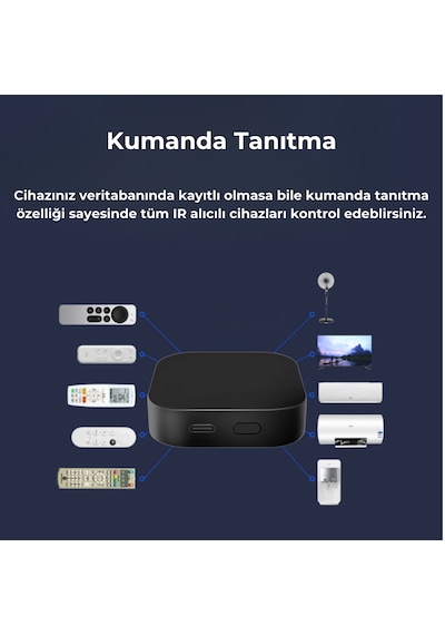 Sıcaklık Ve Nem Sensörlü Wifi Akıllı Ir Kumanda