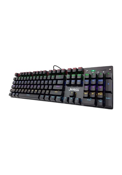Jedel Kl-138 Mekanik Oyuncu Klavyesi - Blue Switch, Rgb Aydınlatmalı