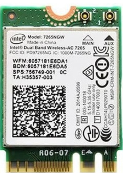 Lenovo Uyumlu Thinkpad X250 T450 Notebook Intel Dual Band Wirel