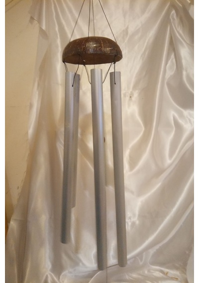 Deprem Zili Çanı Rüzgar Çanı Zili Feng Shui Ejderha Yılı Koruyucu Yin Yang 5 Metal Boru Büyük Boy 01
