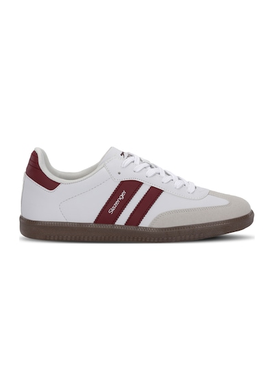 Slazenger Indıa Kadın Beyaz / Bordo Günlük Spor Ayakkabısı Beyaz / Bordo