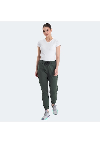 Slazenger VETERAN RBN Kadın Cepli Haki Eşofman Altı
