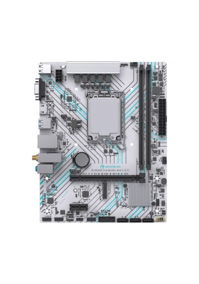 Maxsun Gamıng Wıfı Ice B760m 4400 Oc Hdmı M.2 Matx Beyaz Ddr4 1700pın Anakart