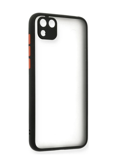 Huawei Y5p Kılıf Montreal Silikon Kapak - Siyah 0.2M-Çok Renkli