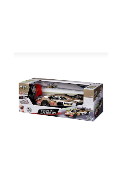 R/c Porsche 963 Hertz Team Jota 1:24 Uzaktan Kumandalı Yarış Arabası 2.4 Ghz Full Fonksiyon