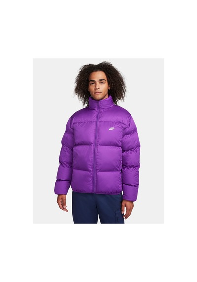 Nike Sportswear Club Şişme Erkek Montu Mor Mor