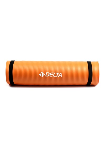 Lexroo Delta Konfor Zemin 10 Mm Taşıma Askılı Pilates Minderi Yog Turuncu