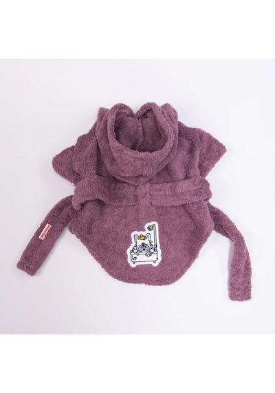 Pawstar Bornoz Kedi Ve Küçük Köpek Mor Pattaya L-xl