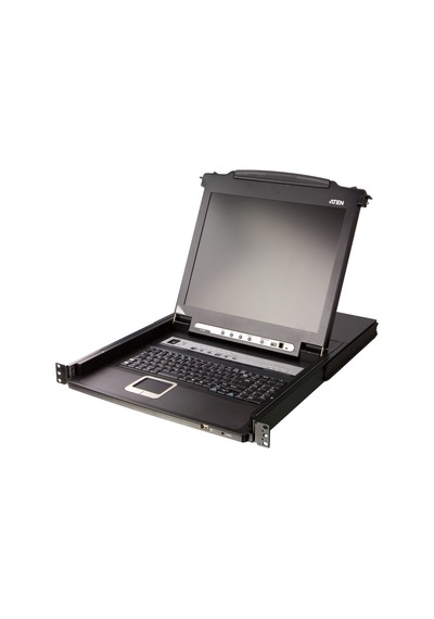 17.3 Lcd 8-port Ps/2-usb Vga Single Rail Lcd Kvm Switch Turkish Keyboard