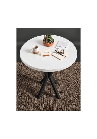 Kalınlaştırmalı Mutfak Cafe Balkon Bahçe Restoran Yemek Masası 70x70 Siyah Beyaz Yuvarlak Beyaz - Beyaz - Siyah Beyaz - Beyaz - Siyah Kalınlaştırmalı Mutfak Cafe Balkon Bahçe Restoran Yemek Masası 70x70 Siyah Beyaz Yuvarlak Beyaz - Beyaz - Siyah Beyaz - Beyaz - Siyah