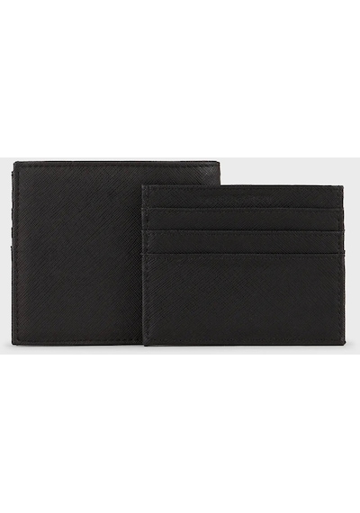 Emporio Armani Erkek Cüzdan Takım Y4R237 Y138E 81072 Siyah