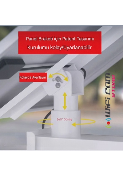 Lityum Bataryalı Güneş Panel Seti