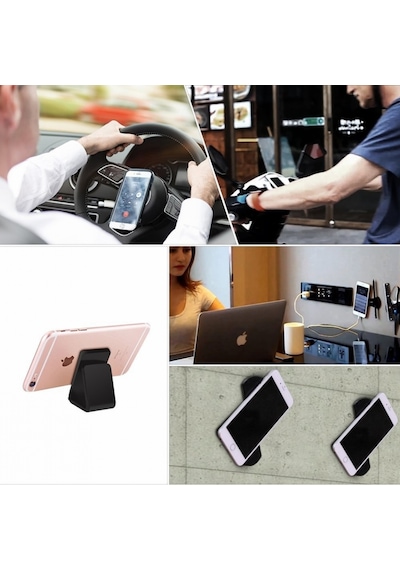Araç Içi Telefon Tutucu Yapışkan Nano Pad 2 Adet Araçta Evde