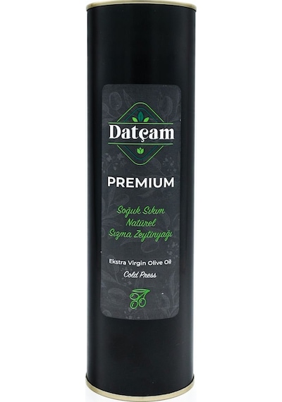 Datçam Premium Soğuk Sıkım Zeytinyağı Teneke 750 ML