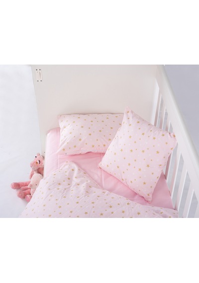 Patalena Home Pamuk 7 Parça Bebek Nevresim Takımı 100x150 Cm