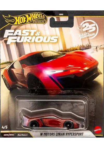 Hot Wheels Premium Fast & Furious 25. Years - Hnw46-979n