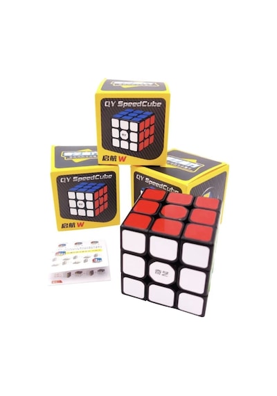 Qiyi Speed Cupe Hızlı Profesyonel Dekompresyon Rubik Küp Zeka Küpü
