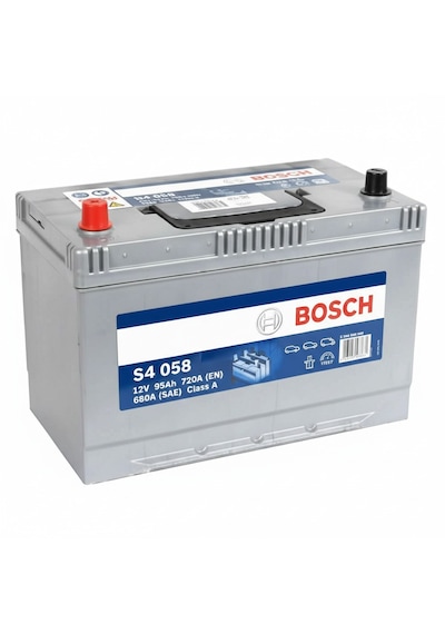 Bosch 12v 95 Ah 720a Akü S4 058 Ters-kutup / 541246482