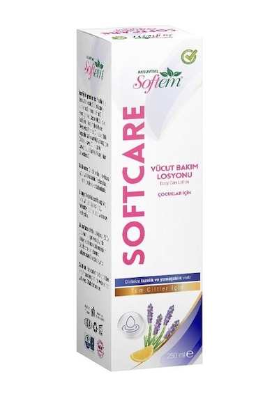 Softem Softcare Çocuk için Vücut Bakım Losyonu 250 ML