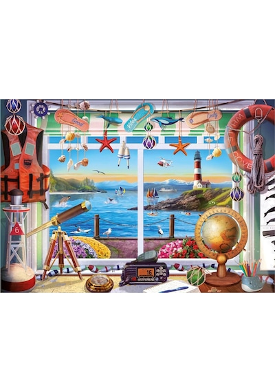 Educa Puzzle 20256 - 1000 Liman Hayatı Puzzle - Life İn The Harbor