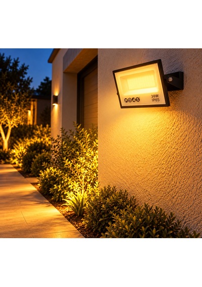 2 Adet Noas Yl70 0036 30w Ultra Slim Led Projektör Amber