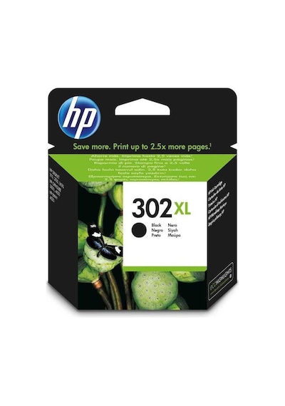 HP 302XL F6U68AE Mürekkep Kartuş Siyah