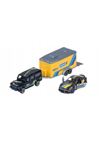 Majorette Land Rover Defender 110 Toyota Gr Supra 1:64