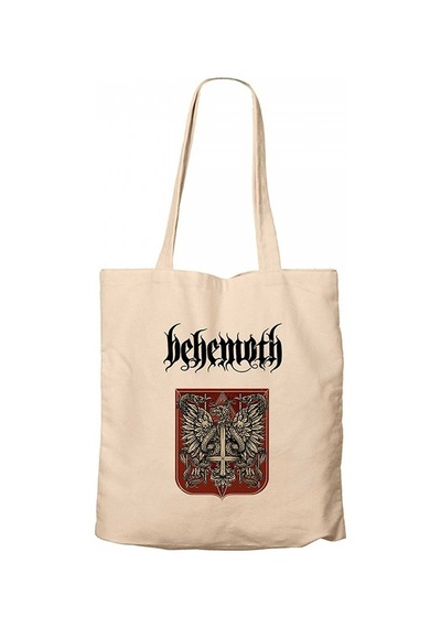 Behemoth Eagle and Snake Krem Kanvas Bez Çanta Krem