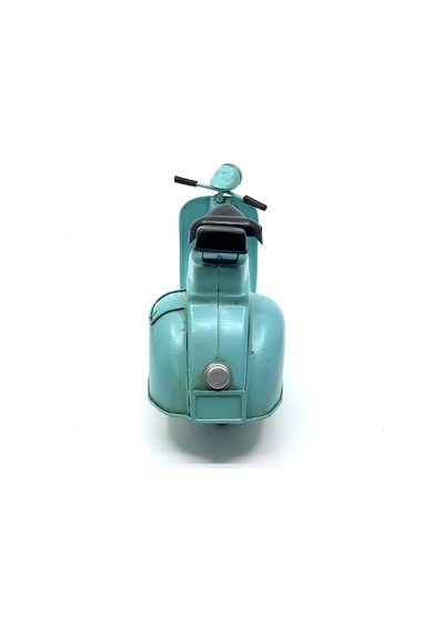 Jayland Vintage El Yapımı Metal İtalyan Vespa Mavi Scooter
