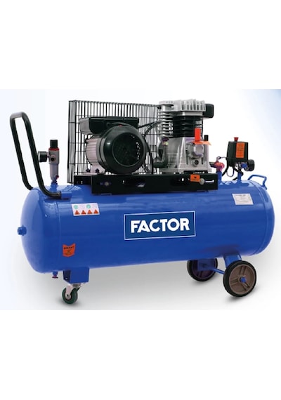 Factor AC100 2.5HP 100 L Yağlı Hava Kompresörü