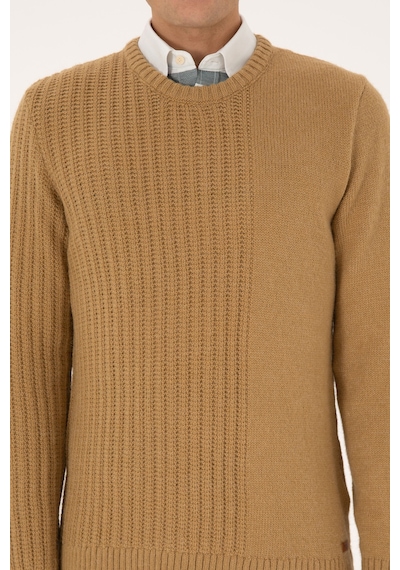 U.s. Polo Assn. Erkek Petrol Kazak /triko 50314968-vr151 Oıl