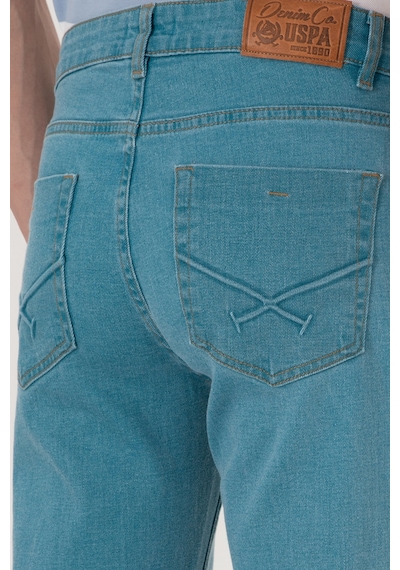 U.S. Polo Assn. Erkek Açık Mavi Slim Fit Jean Pantolon 50298567-DN0030