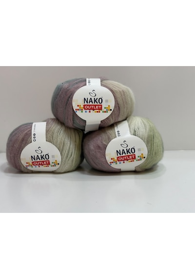 Nako Outlet Moher Renk Geçişli 322gr - Batik