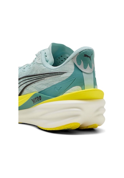 Puma Deviate Nitro 4 Kadın Mavi Koşu Ayakkabısı 31212409 Mavi