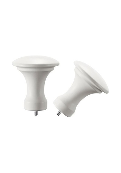 Ikea Bäckradula Perde Çubuğu To Puzu, Beyaz