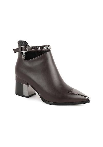 Kriste Bell Kadın Bot K26-0069 Kahverengi Metal Burun Zımbalı Kemer Detaylı Aynalı Kalın Topuk Fermuarlı Şık Abiye Bootie Kahve Kriste Bell Kadın Bot K26-0069 Kahverengi Metal Burun Zımbalı Kemer Detaylı Aynalı Kalın Topuk Fermuarlı Şık Abiye Bootie Kahve