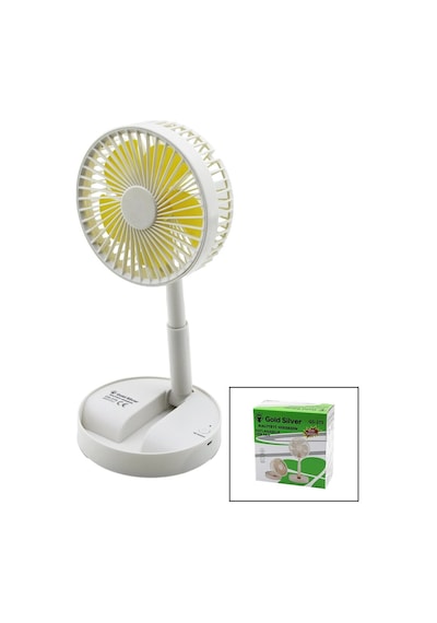 Bay Masa Üstü Vantilatör Usb Şarjıl Katlanır Fan 13.6cm - Uzayan Ayak 11-16cm 180 Derece Telefonluklu Gs-275 Bx40