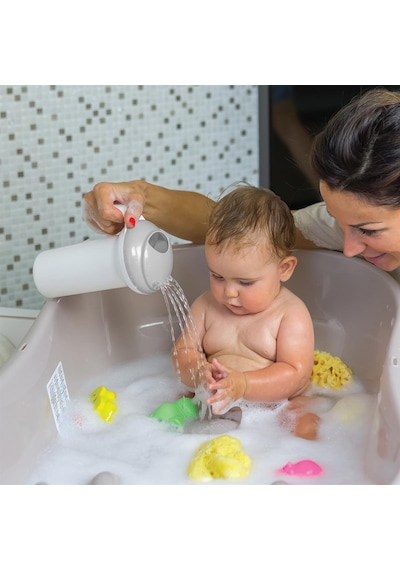 Okbaby Onda Bebek Banyo Seti 3 Parça Açık Gri