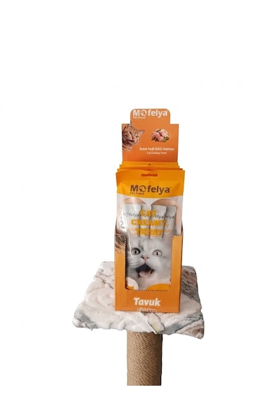 Krem Kedi Ödül Maması Tavuk Aromalı 12 4'lü Paket Toplam 48 Ad.