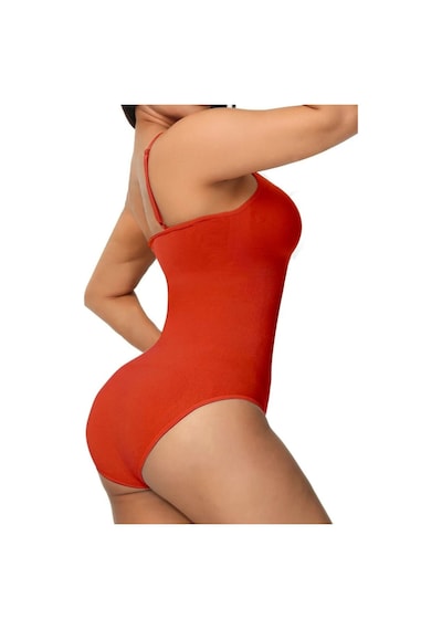 Mistirik Mamey Örme Kumaş Yapılı Toparlayıcı Çıtçıtlı Kırmızı Renk7 Kirmizi