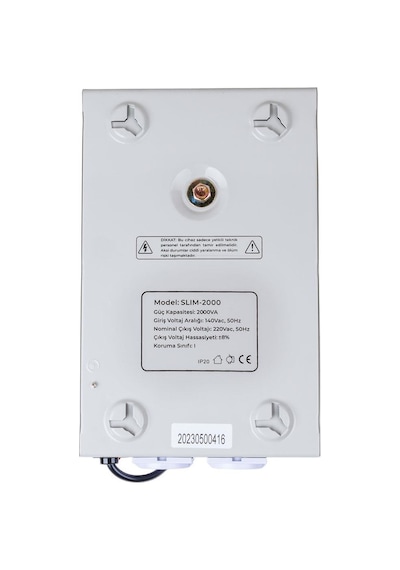 Powermaster Slım-2000 Otomatik 2000 Watt Kombi Voltaj Regülatörü-92076