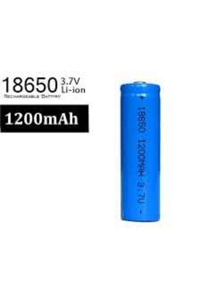 1 Adet 3,7 V 18650 Şarjlı Pil 1200 Mah